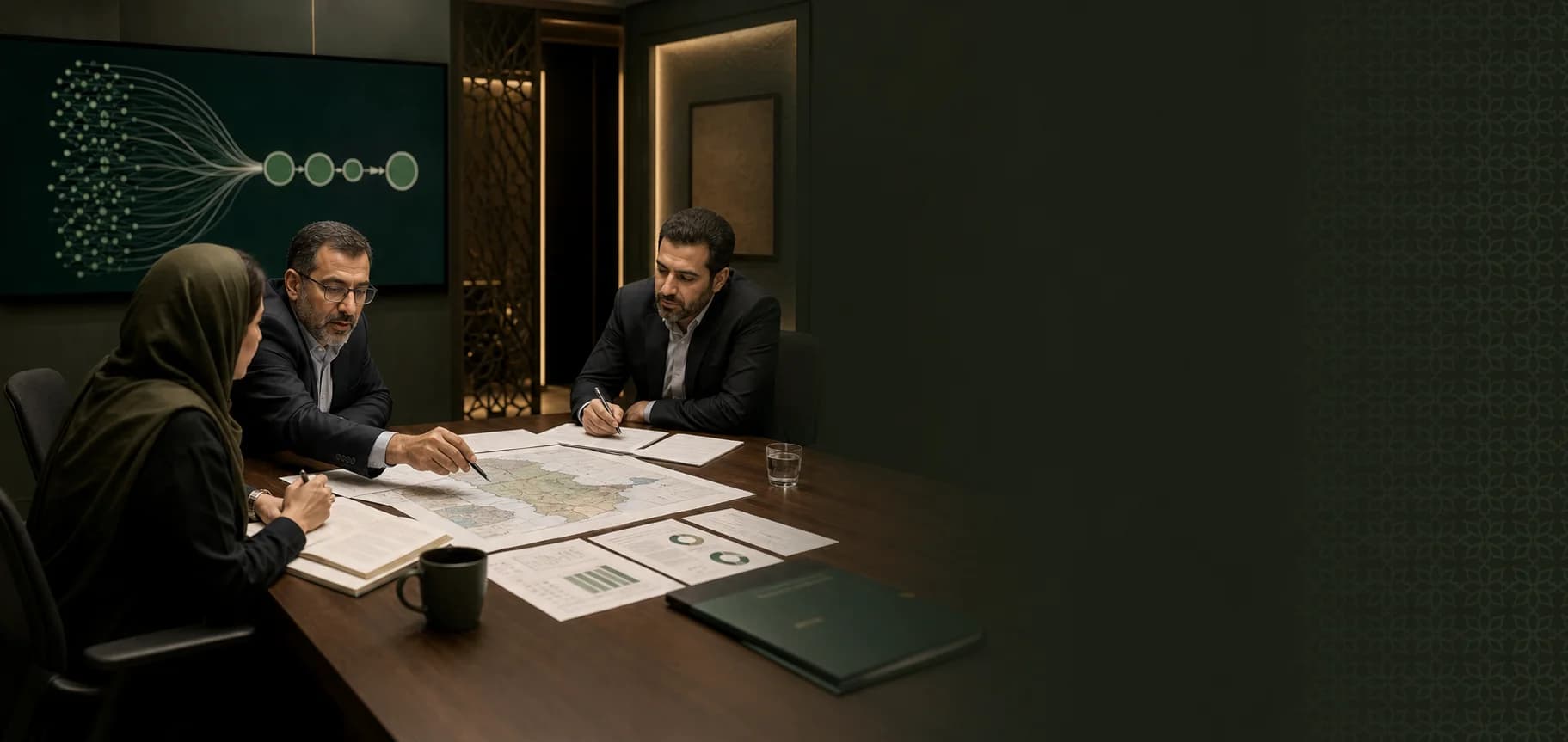نشست تخصصی تحلیل سیاست با نقشه و اسناد پژوهشی
